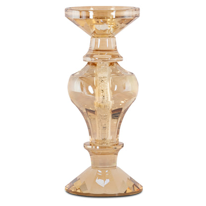 Richmond Interiors Kerzenhalter Dilan amber small Kerzenhalter Richmond Interiors