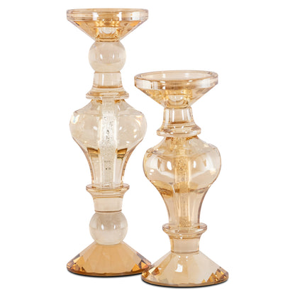 Richmond Interiors Kerzenhalter Dilan amber small Kerzenhalter Richmond Interiors
