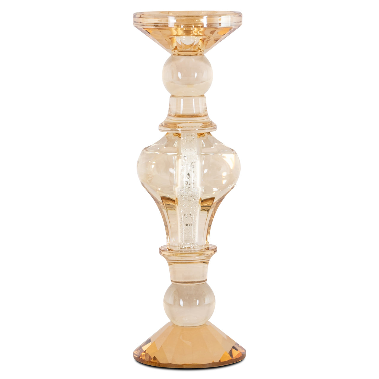 Richmond Interiors Kerzenhalter Dilan amber large Kerzenhalter Richmond Interiors