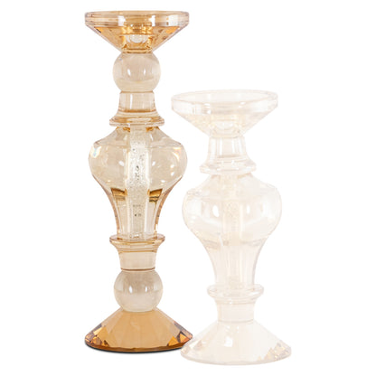 Richmond Interiors Kerzenhalter Dilan amber large Kerzenhalter Richmond Interiors