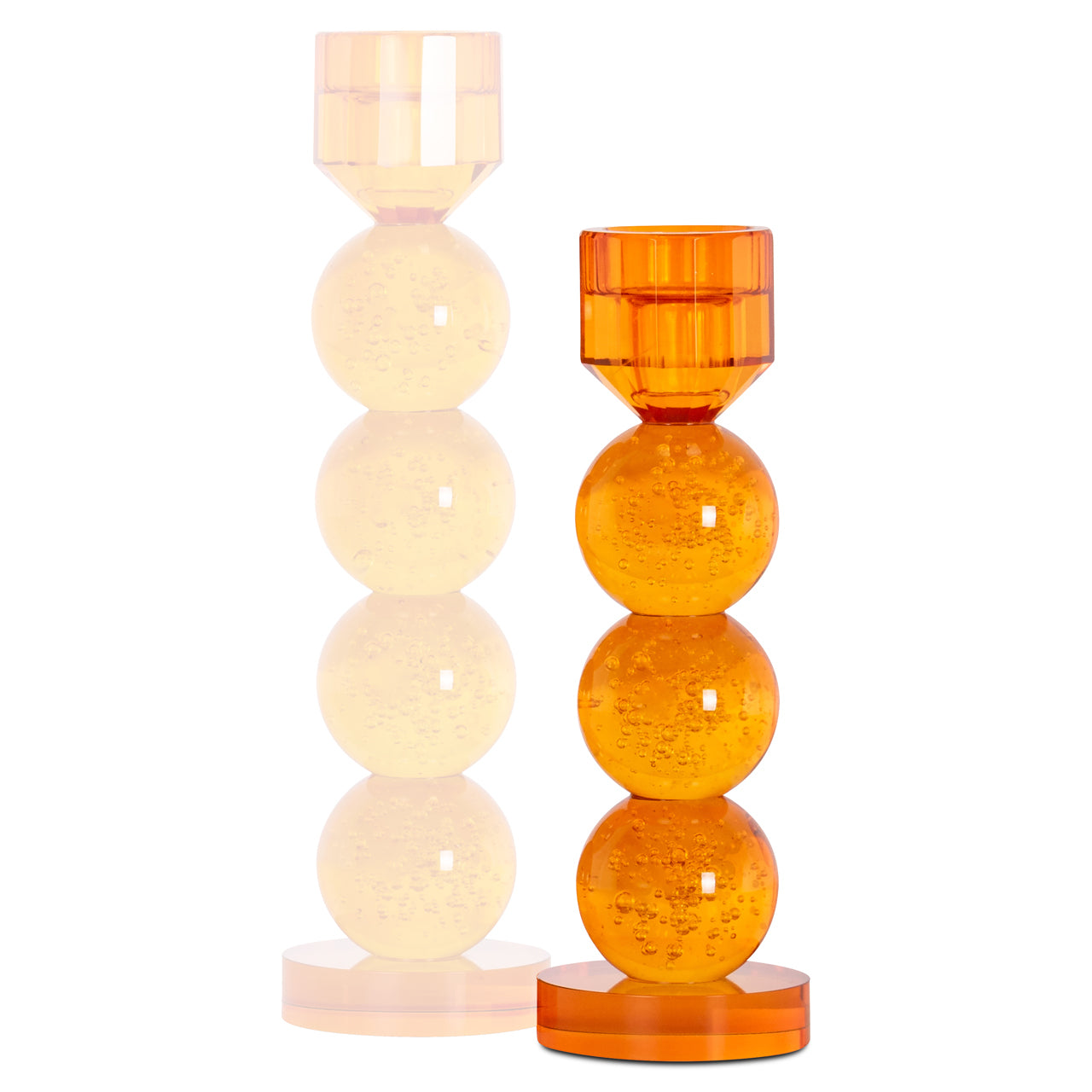 Richmond Interiors Kerzenhalter Raylan orange small Kerzenhalter Richmond Interiors