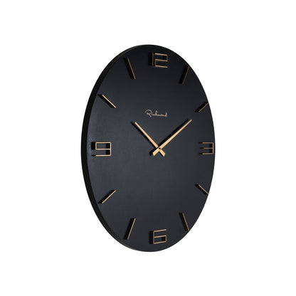 Richmond Interiors Uhr Byram black/gold Uhr Richmond Interiors
