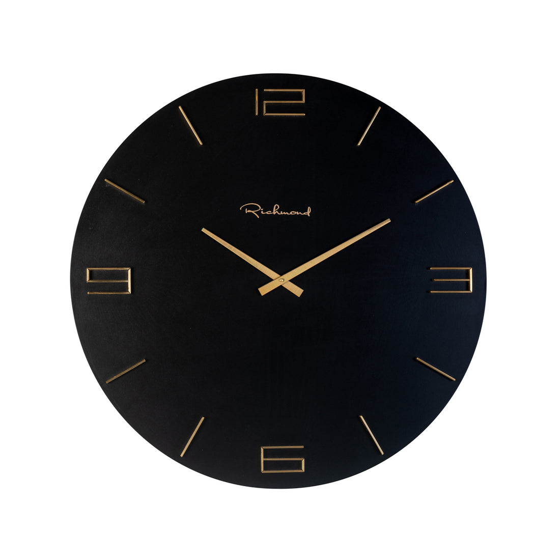 Richmond Interiors Uhr Byram black/gold Uhr Richmond Interiors