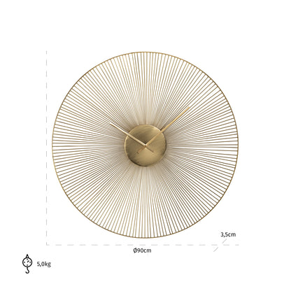 Richmond Interiors Uhr Audrey gold Uhr Richmond Interiors