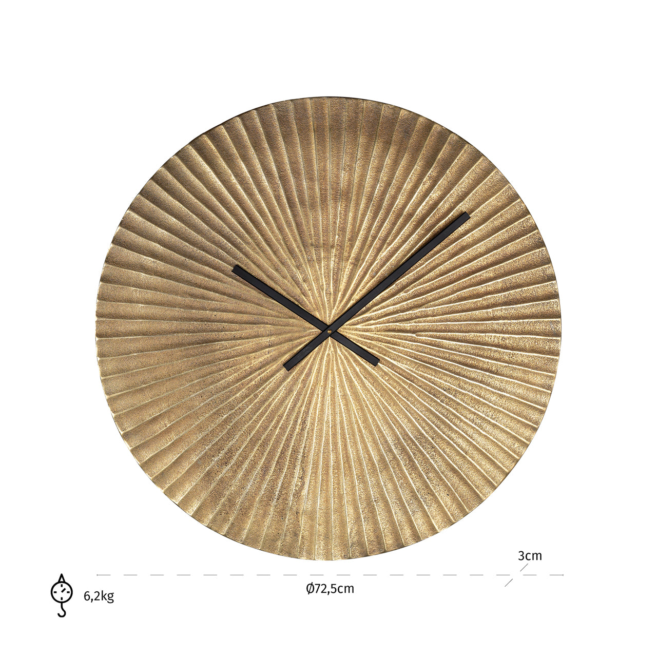 Richmond Interiors Uhr Mace gold Uhr Richmond Interiors
