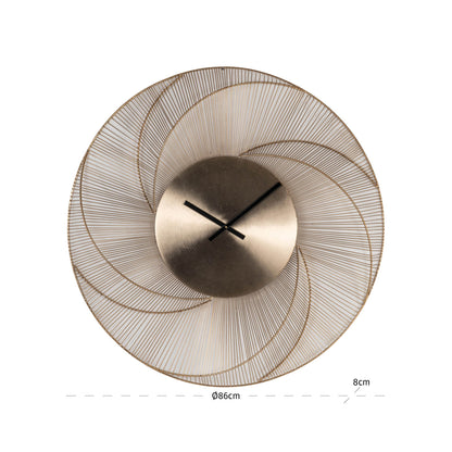 Richmond Interiors Uhr Denver gold