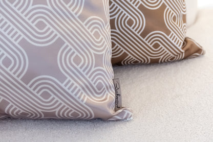 Richmond Interiors Kissen Mindy quadrant cream 50x50