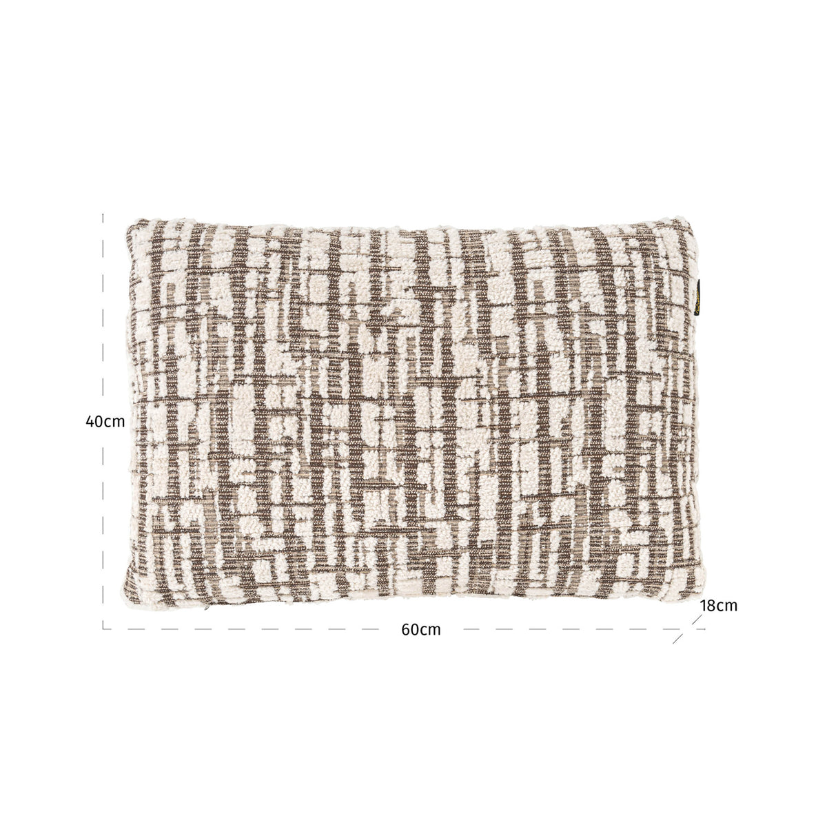 Richmond Interiors Kissen Oliv cream 40x60 Richmond Interiors