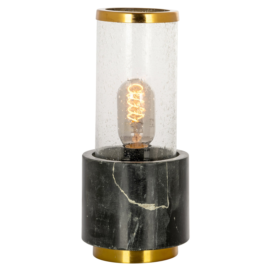 Richmond Interiors Tischlampe Conan black/gold Tischlampe Richmond Interiors