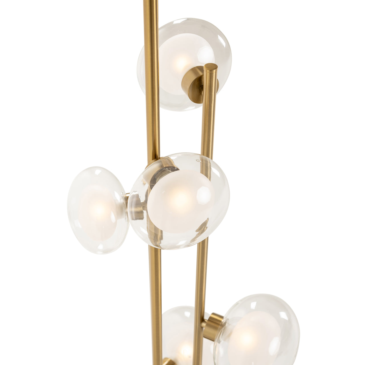 Richmond Interiors Stehlampe Luva brushed gold Stehlampe Richmond Interiors
