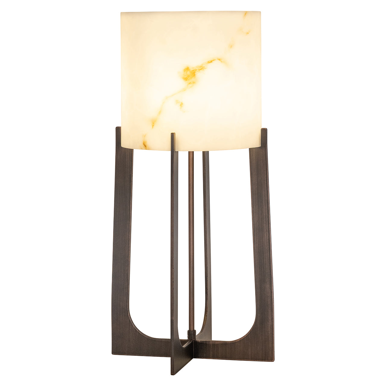 Richmond Interiors Tischlampe Loura klein (Bronze) Tischlampe Richmond Interiors