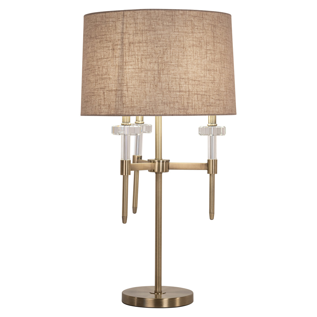 Richmond Interiors Tischlampe Josie brushed gold Tischlampe Richmond Interiors