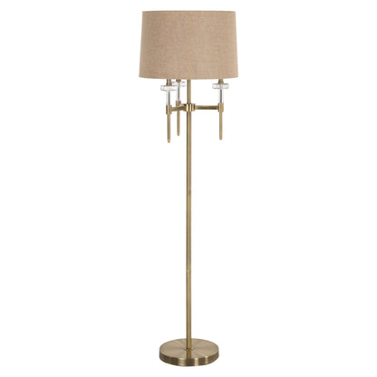 Richmond Interiors floor lamp Josie brushed gold