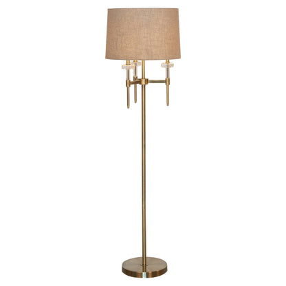 Richmond Interiors Stehlampe Josie brushed gold Stehlampe Richmond Interiors