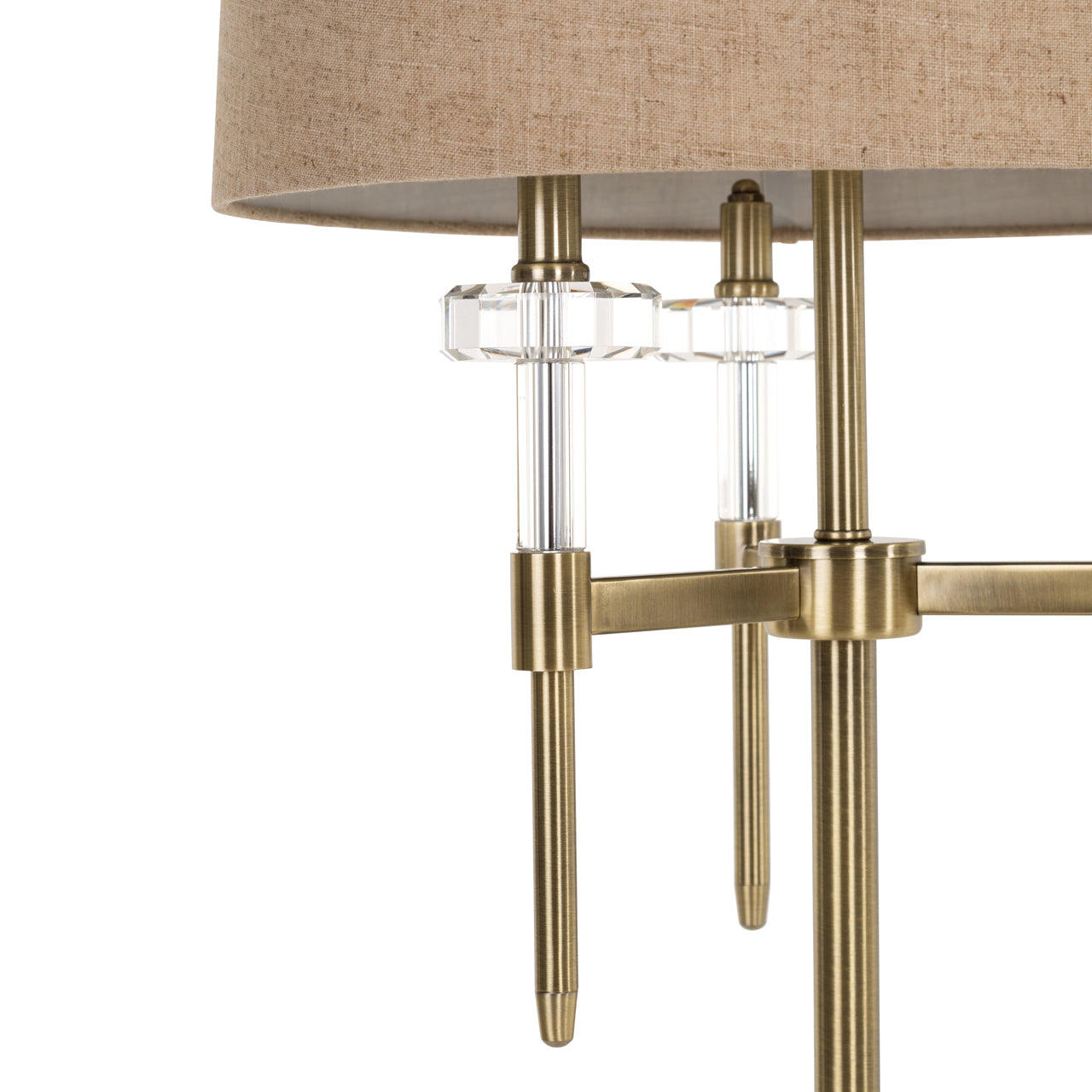 Richmond Interiors Stehlampe Josie brushed gold Stehlampe Richmond Interiors