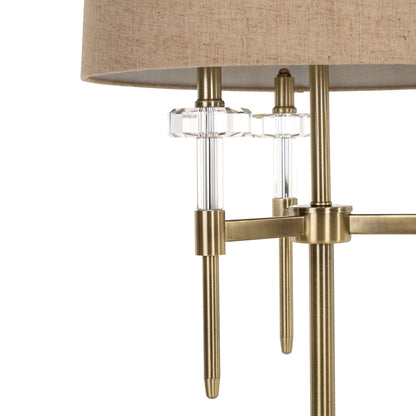 Richmond Interiors Stehlampe Josie brushed gold Stehlampe Richmond Interiors