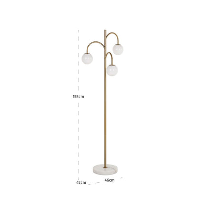 Richmond Interiors – Stehlampe Janou Gold Stehlampe Richmond Interiors