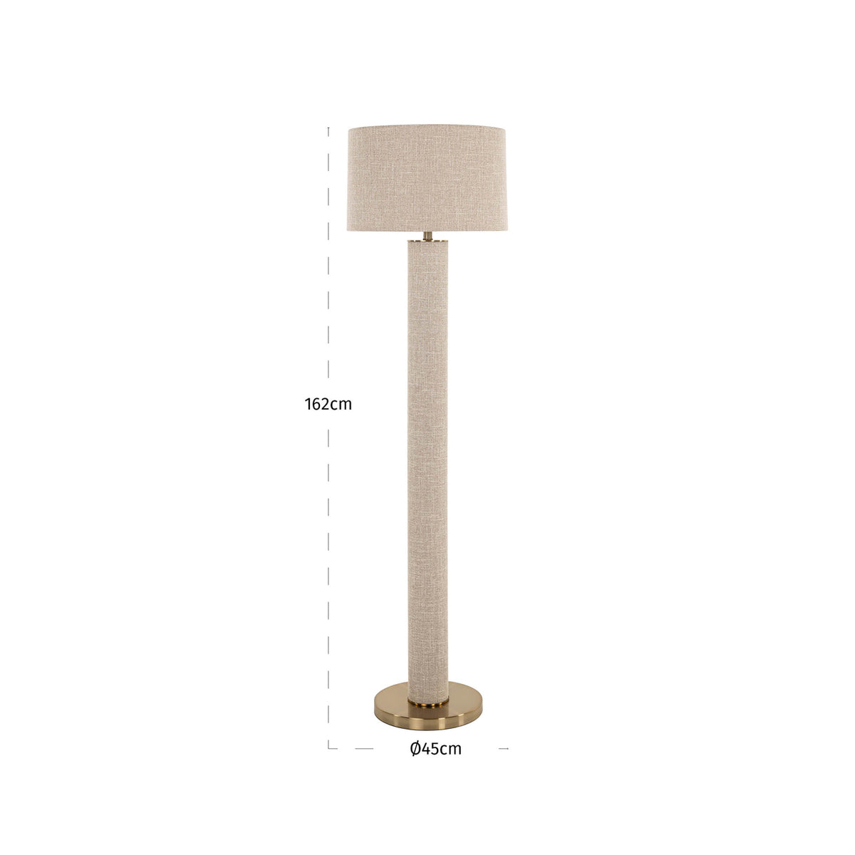 Richmond Interiors Stehlampe Joline beige Richmond Interiors