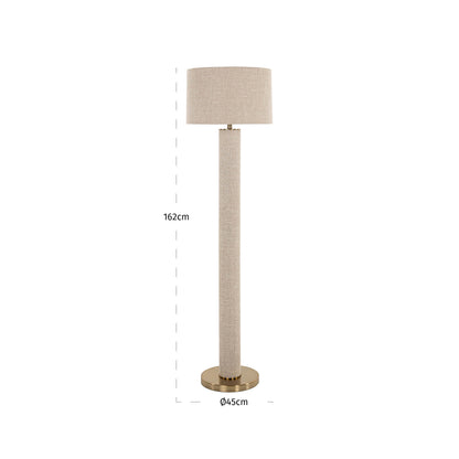 Richmond Interiors Stehlampe Joline beige Richmond Interiors
