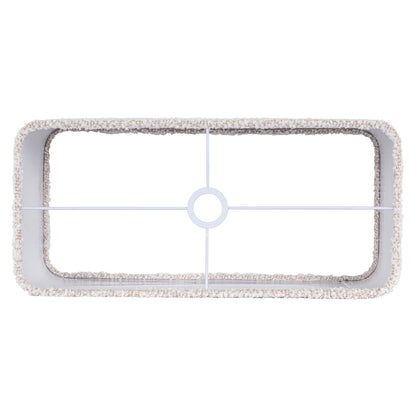 Richmond Interiors Lampenschirm Marly lovely cream rectangle large Lampenschirm Richmond Interiors