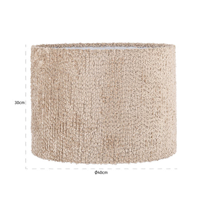 Richmond Interiors Lampenschirm Emily lovely beige 40Ø Lampenschirm Richmond Interiors