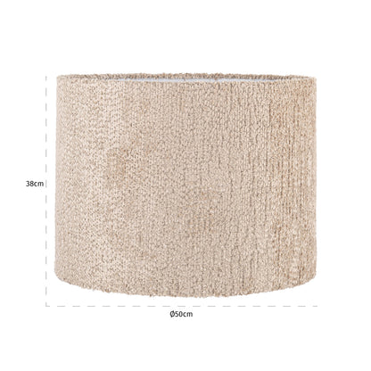 Richmond Interiors Lampenschirm Emily lovely beige 50Ø Lampenschirm Richmond Interiors