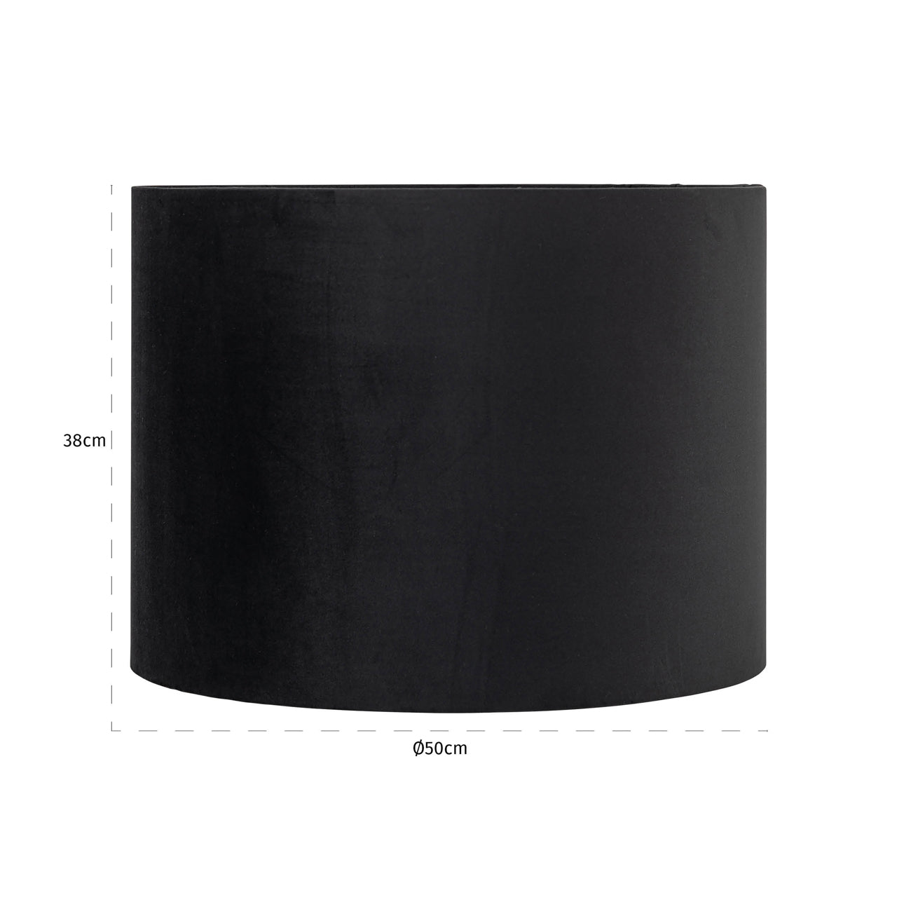 Richmond Interiors Lampenschirm Jaylinn black 50Ø Lampenschirm Richmond Interiors