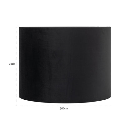 Richmond Interiors Lampenschirm Jaylinn black 50Ø Lampenschirm Richmond Interiors