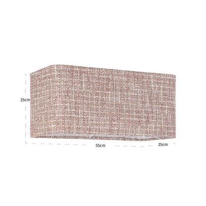 Richmond Interiors Lampenschirm Live trendy rose rectangle large Lampenschirm Richmond Interiors