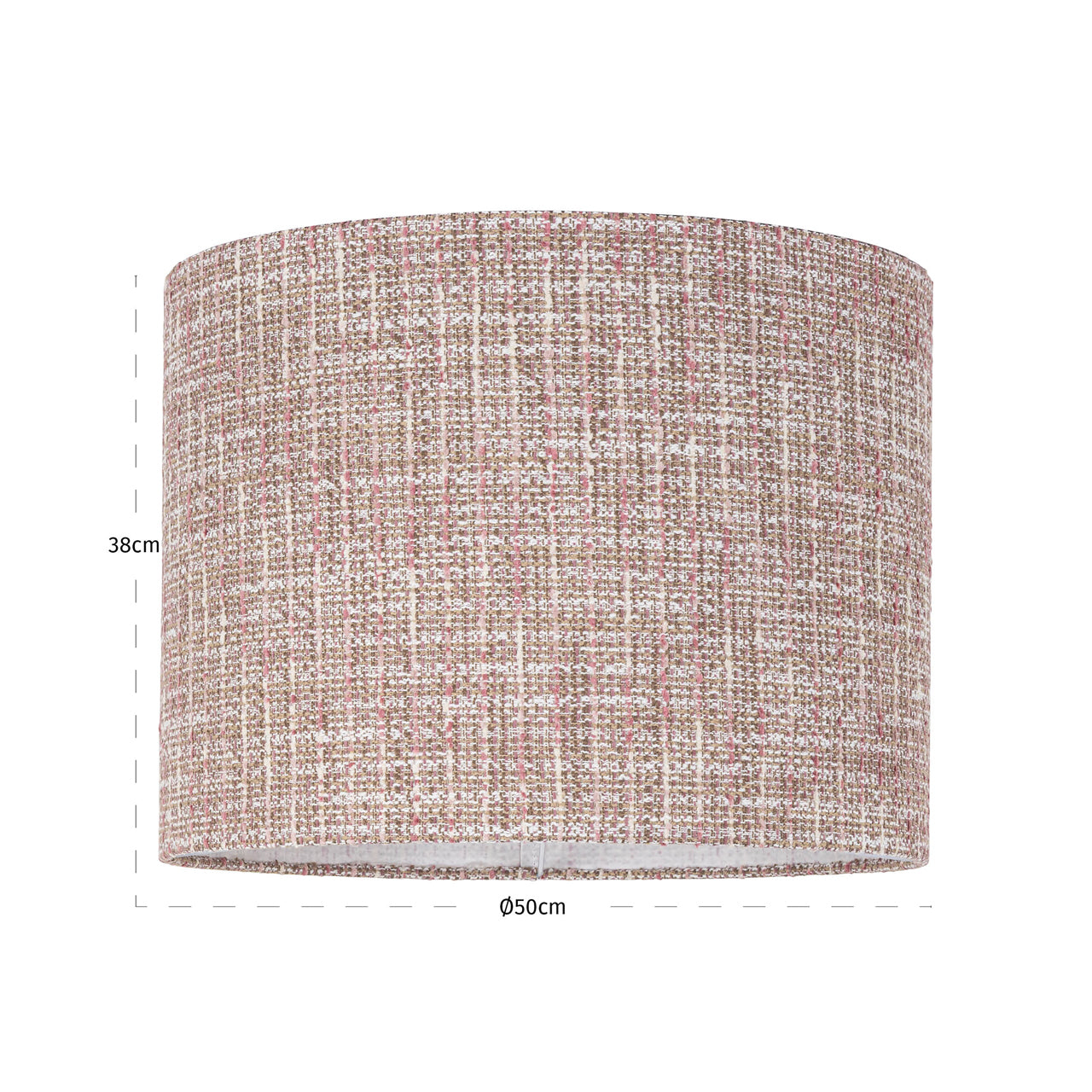 Richmond Interiors Lampenschirm Live trendy rose 50Ø Lampenschirm Richmond Interiors