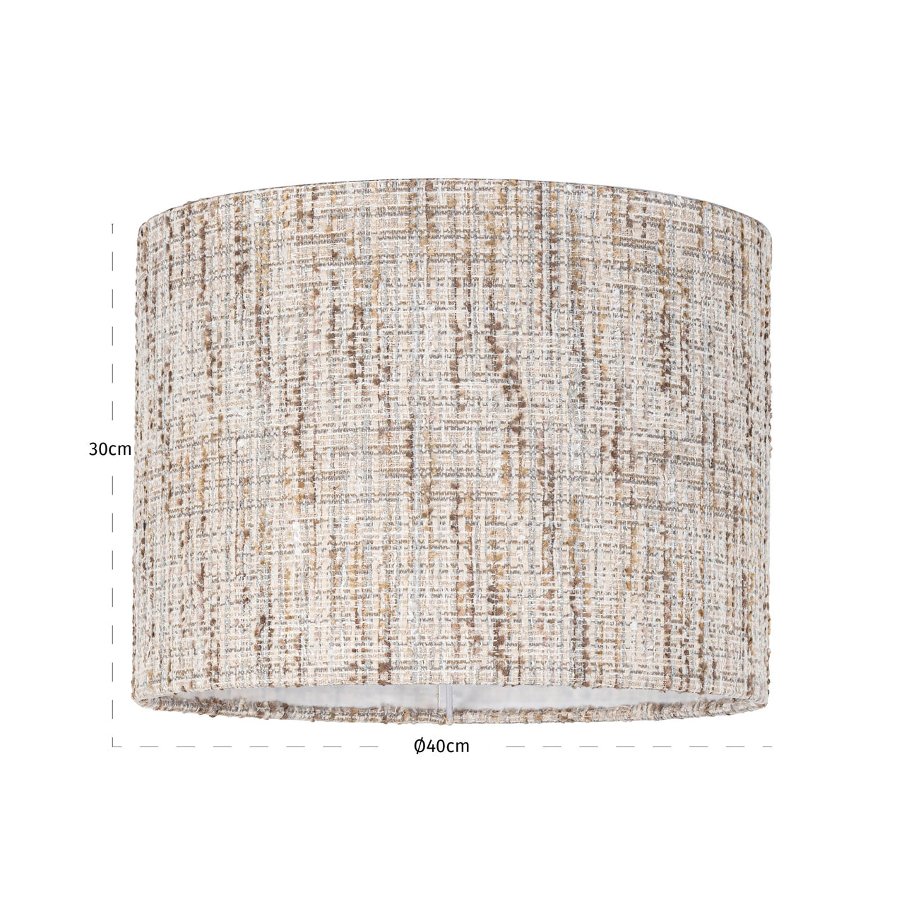 Richmond Interiors Lampenschirm Filou cream coco 40Ø Lampenschirm Richmond Interiors