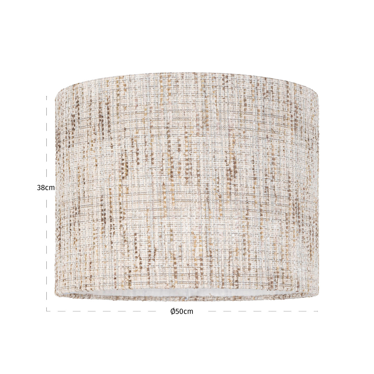 Richmond Interiors Lampenschirm Filou cream coco 50Ø Lampenschirm Richmond Interiors