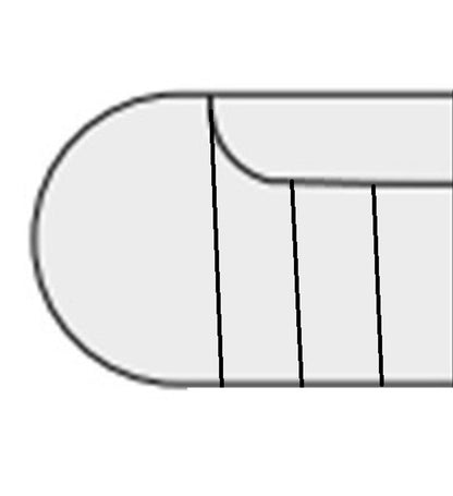 Richmond Interiors Sitzbank Landmark customized open end left straight