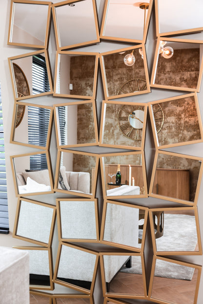 Richmond Interiors Spiegel Badia gold Spiegel Richmond Interiors