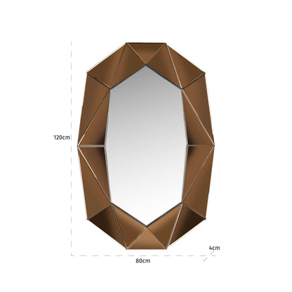 Richmond Interiors Spiegel Jaloe bronze Richmond Interiors