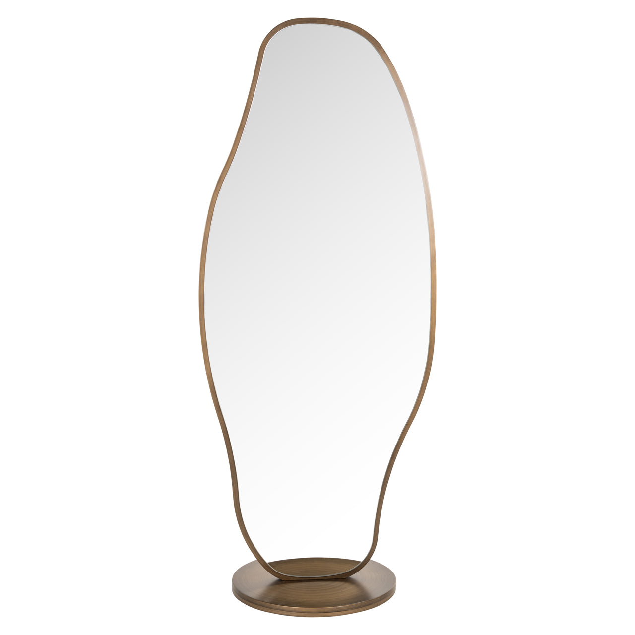 Richmond Interiors Spiegel Jalyce brushed gold Spiegel Richmond Interiors