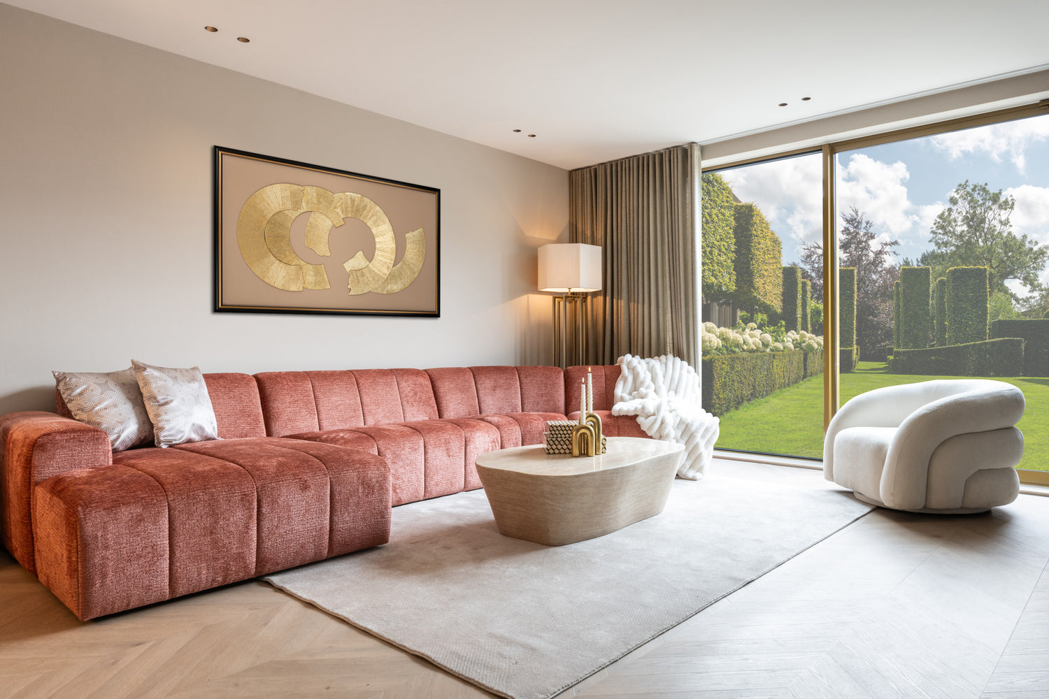 Richmond Interiors Wandkunst Eden black/gold Wandkunst Richmond Interiors