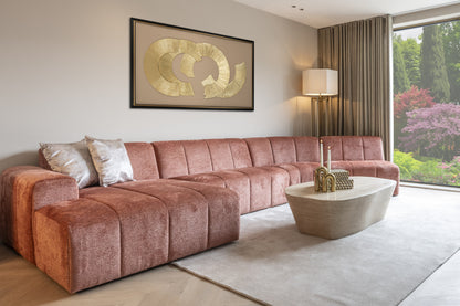 Richmond Interiors Couchtisch Fictus beige 125 Couchtisch Richmond Interiors
