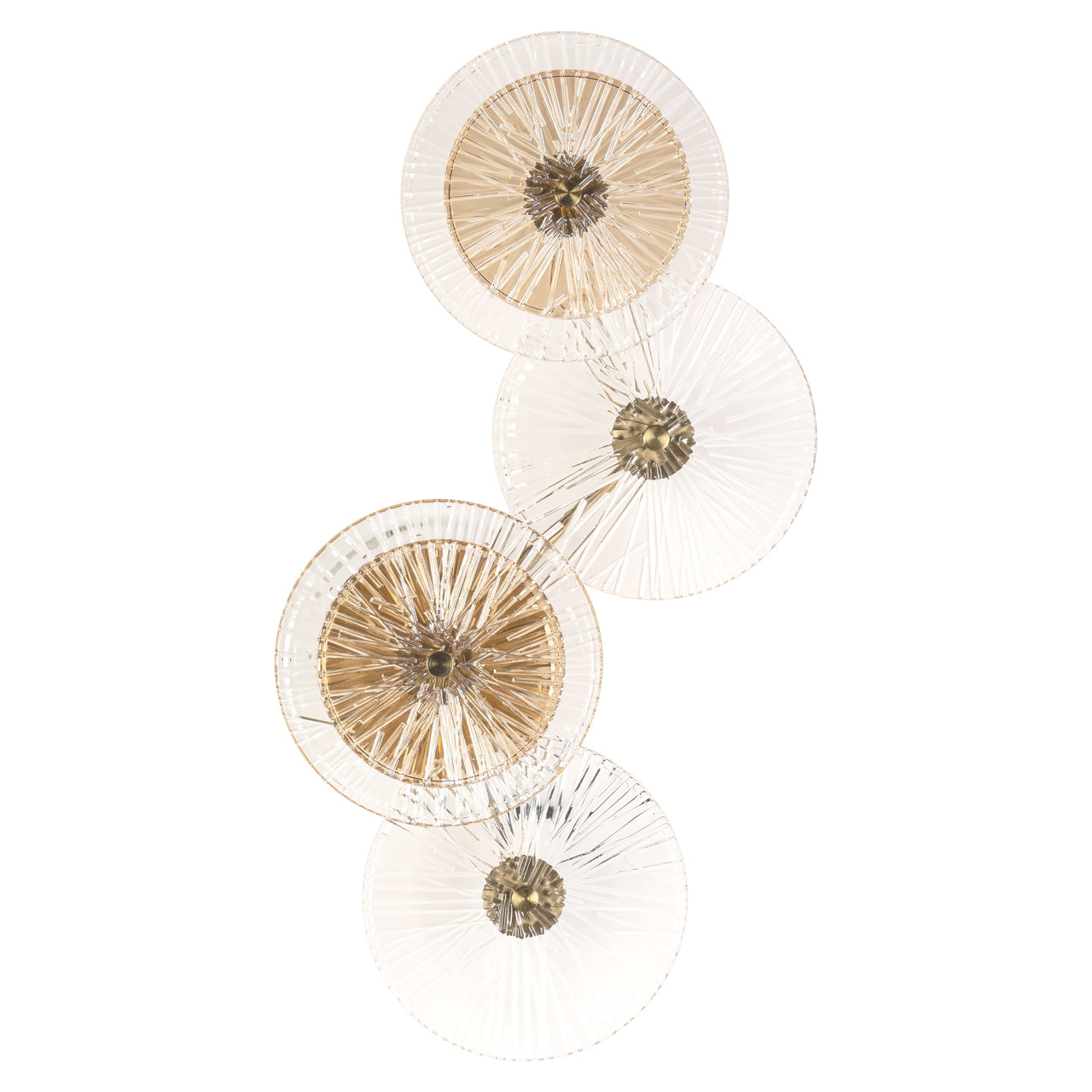 Richmond Interiors Wandlampe Linzi brushed gold Wandlampe Richmond Interiors