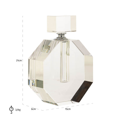 Richmond Interiors Dekoratives Objekt Crystal perfume bottle Dekoratives Objekt Richmond Interiors