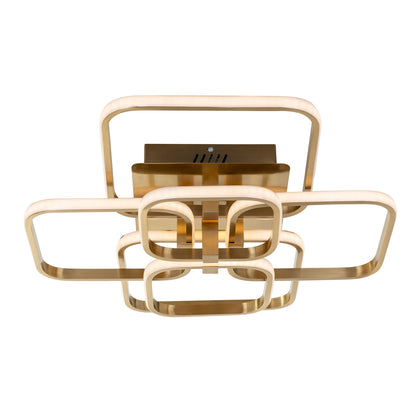 Richmond Interiors Deckenleuchte Cailey brushed gold Deckenleuchte Richmond Interiors