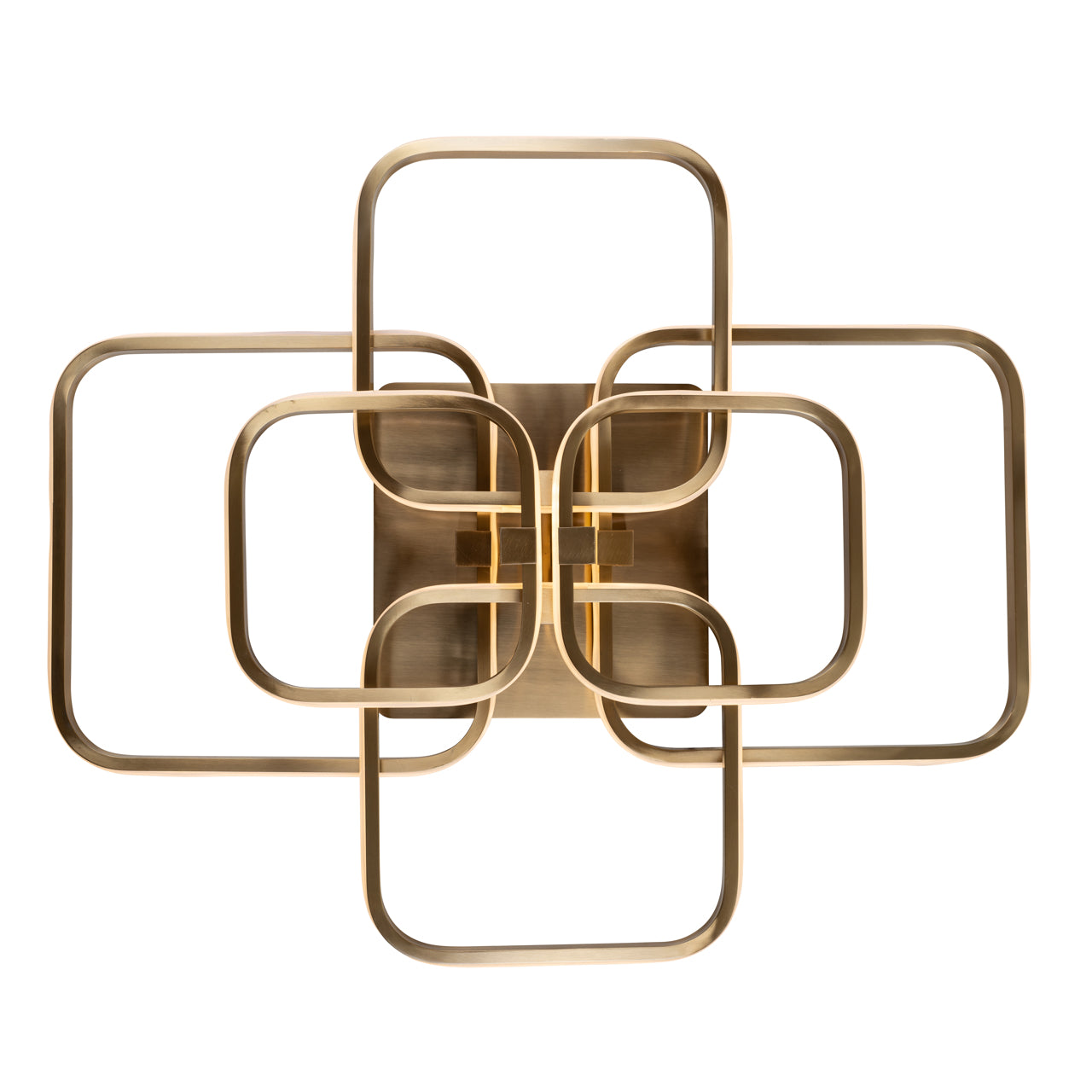 Richmond Interiors Deckenleuchte Cailey brushed gold Deckenleuchte Richmond Interiors