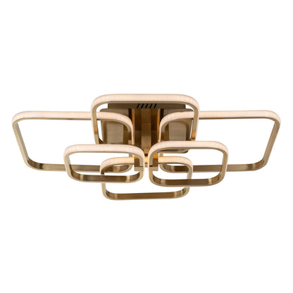 Richmond Interiors Deckenleuchte Cailey brushed gold Deckenleuchte Richmond Interiors
