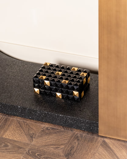 Richmond Interiors Konsole Alexander Jones black/gold (Bazel) Richmond Interiors