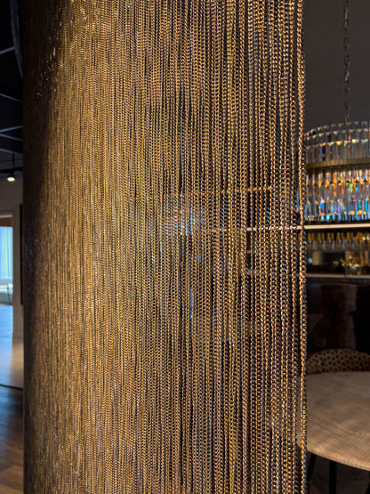 Richmond Interiors Dekoratives Objekt Curtain gold chain Dekoratives Objekt Richmond Interiors