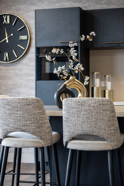 Richmond Interiors Barhocker Tabitha be straight dark brown fire retardant Barhocker Richmond Interiors