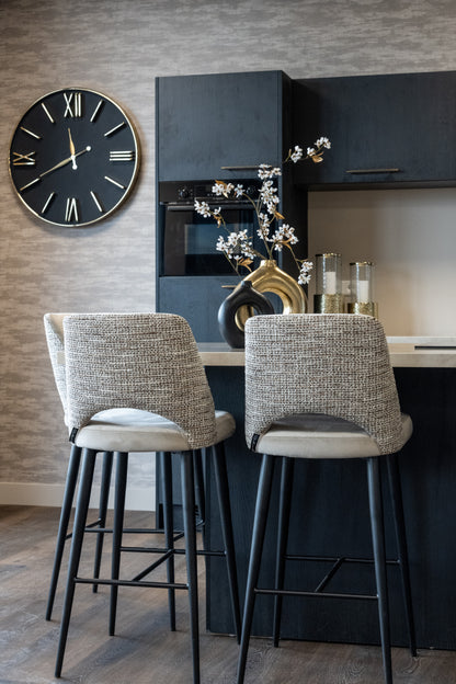 Richmond Interiors Barhocker Tabitha be straight dark brown fire retardant Barhocker Richmond Interiors