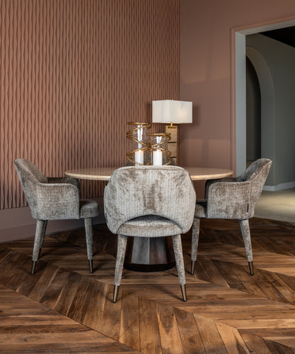 Richmond Interiors Esszimmerstuhl Donnatella niagara stone fire retardant Esszimmerstuhl Richmond Interiors
