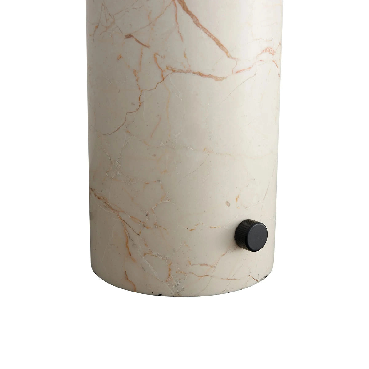 The Grand Collection ROSE Tischleuchte – Weißer Marmor Tischlampe The Grand Collection
