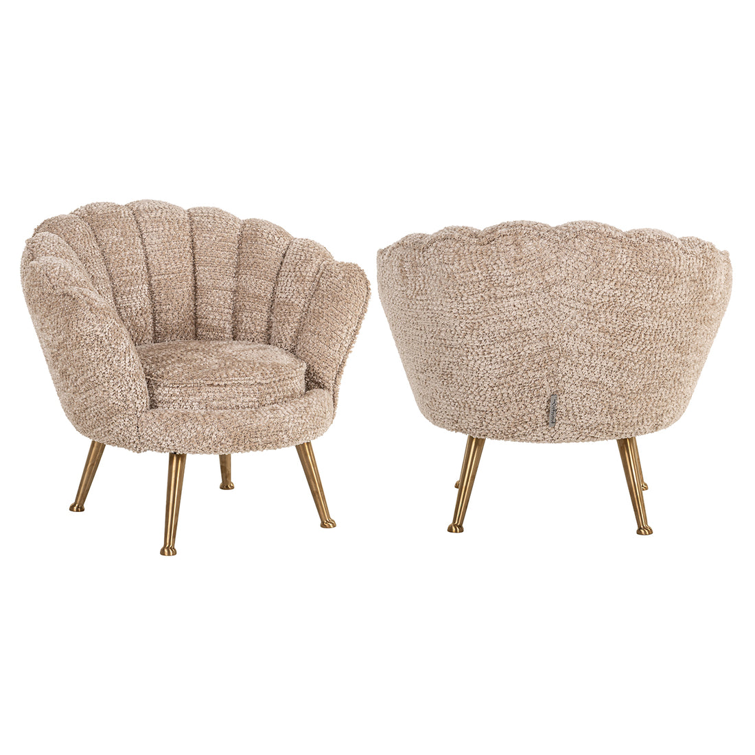 Richmond Interiors Kinderstuhl Charly – Lovely Cream Kindersessel Richmond Interiors